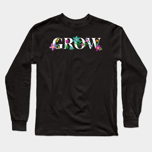 Grow Long Sleeve T-Shirt by cate-rocket